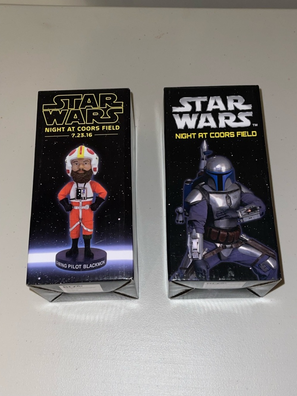 (2) Star Wars Night At Coors Field Bobblehead